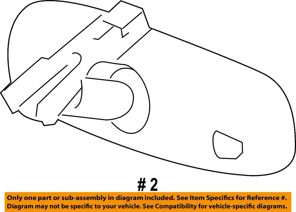 Used Front Center Interior Rear View Mirror fits: 2018 Chevrolet Trax Front Cent - Image 4 of 4