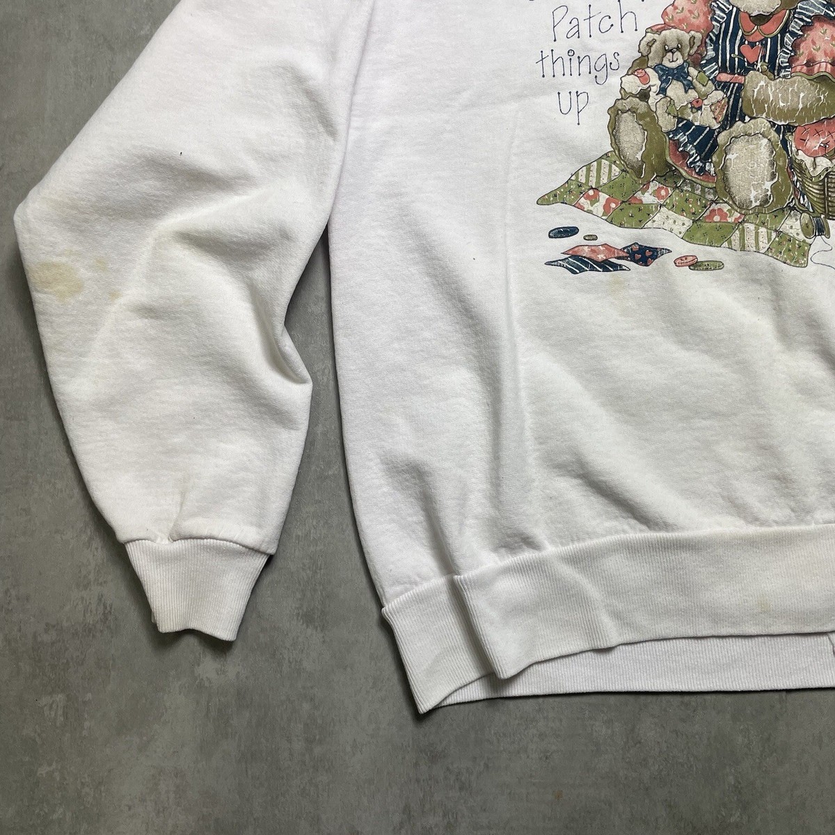 90s VINTAGE SWEATSHIRT 白 2XL 大きめ 半袖スウェット il_fullxfull.6013224471_eqw8.jpg