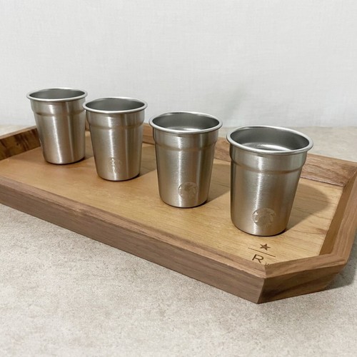 Starbucks SS Cream Stanley Mini Cup Set 4p - Picture 5 of 5