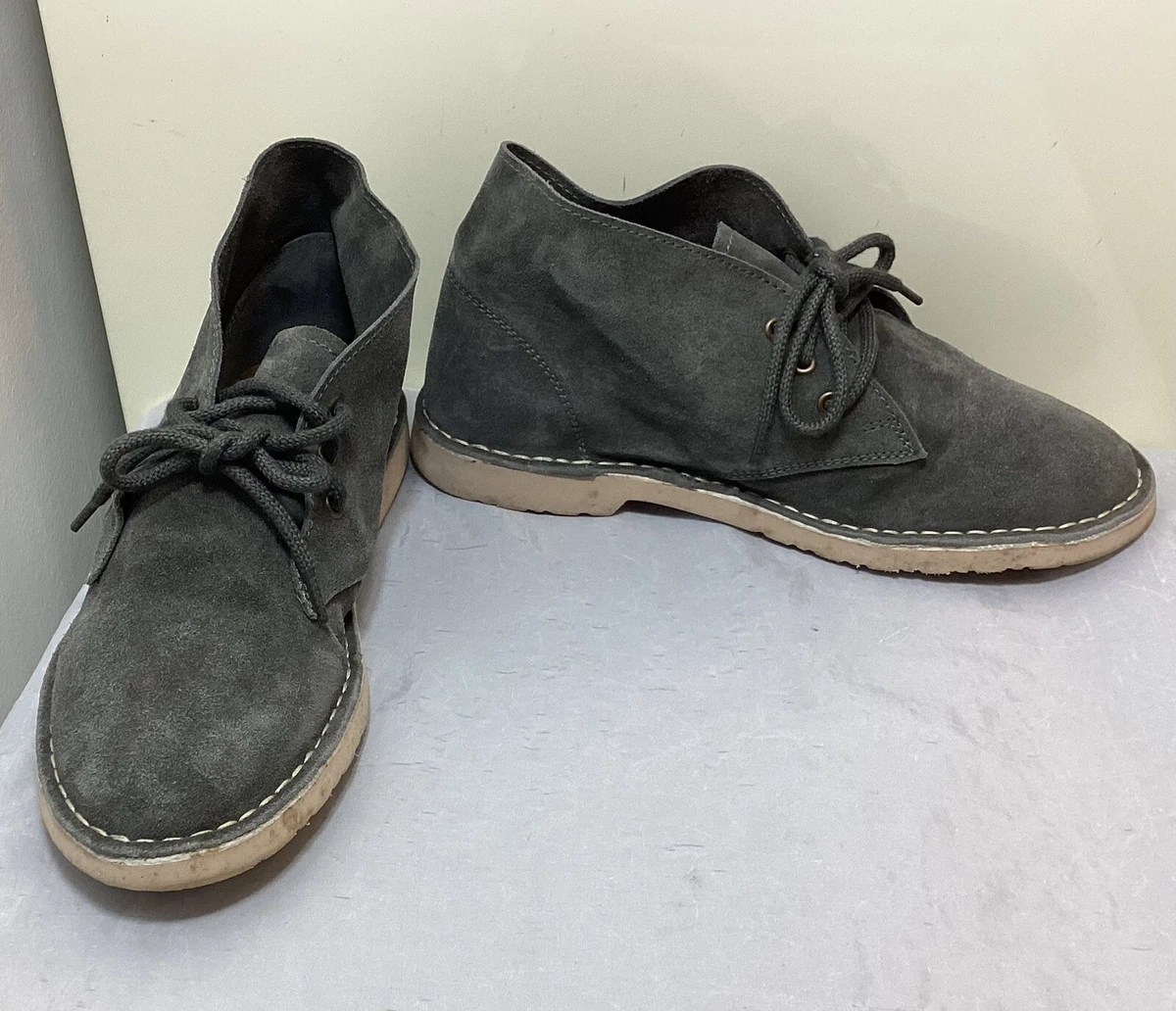 Wide fit shop desert boots