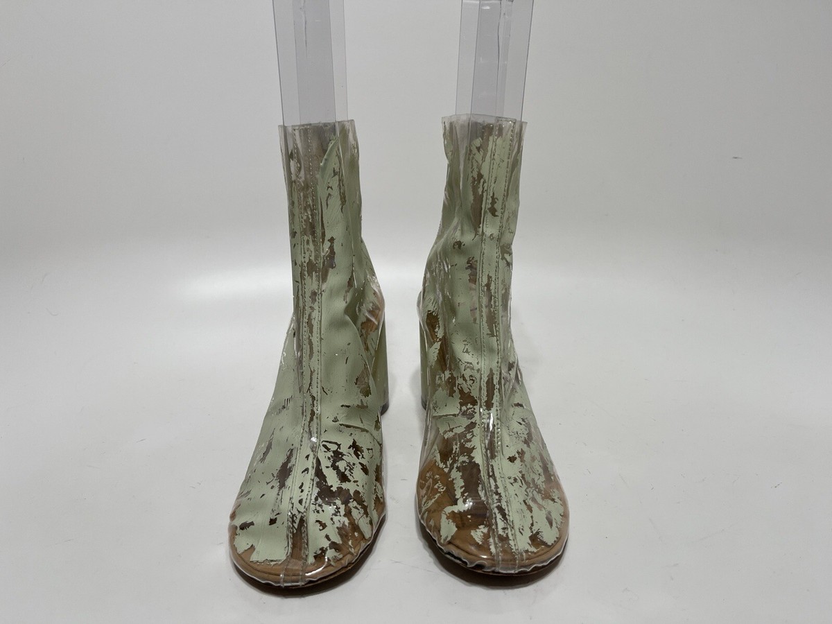 Vtg MAISON MARTIN MARGIELA PAINTED PVC BOOTS 36 | eBay