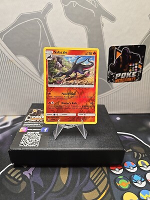 Pokemon: Salazzle Reverse Holo - 26/156 - Rare - Sonne & Mond: Ultra Prisma
