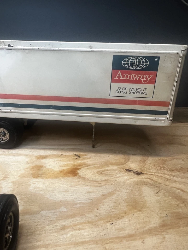 Amway Corporation Ada Michigan Pressed Steel Nylint Large 1/16th Scale Truck GMC - Image 4 of 4