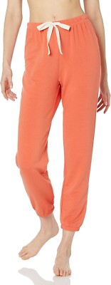 Amazon Essentials Jogger Pyjama PJ Bottom Size L Lightweight Lounge Terry - Clay