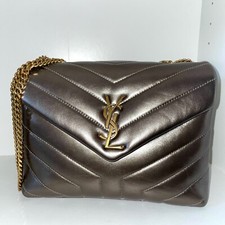 Saint Laurent Loulou Leather Handbag