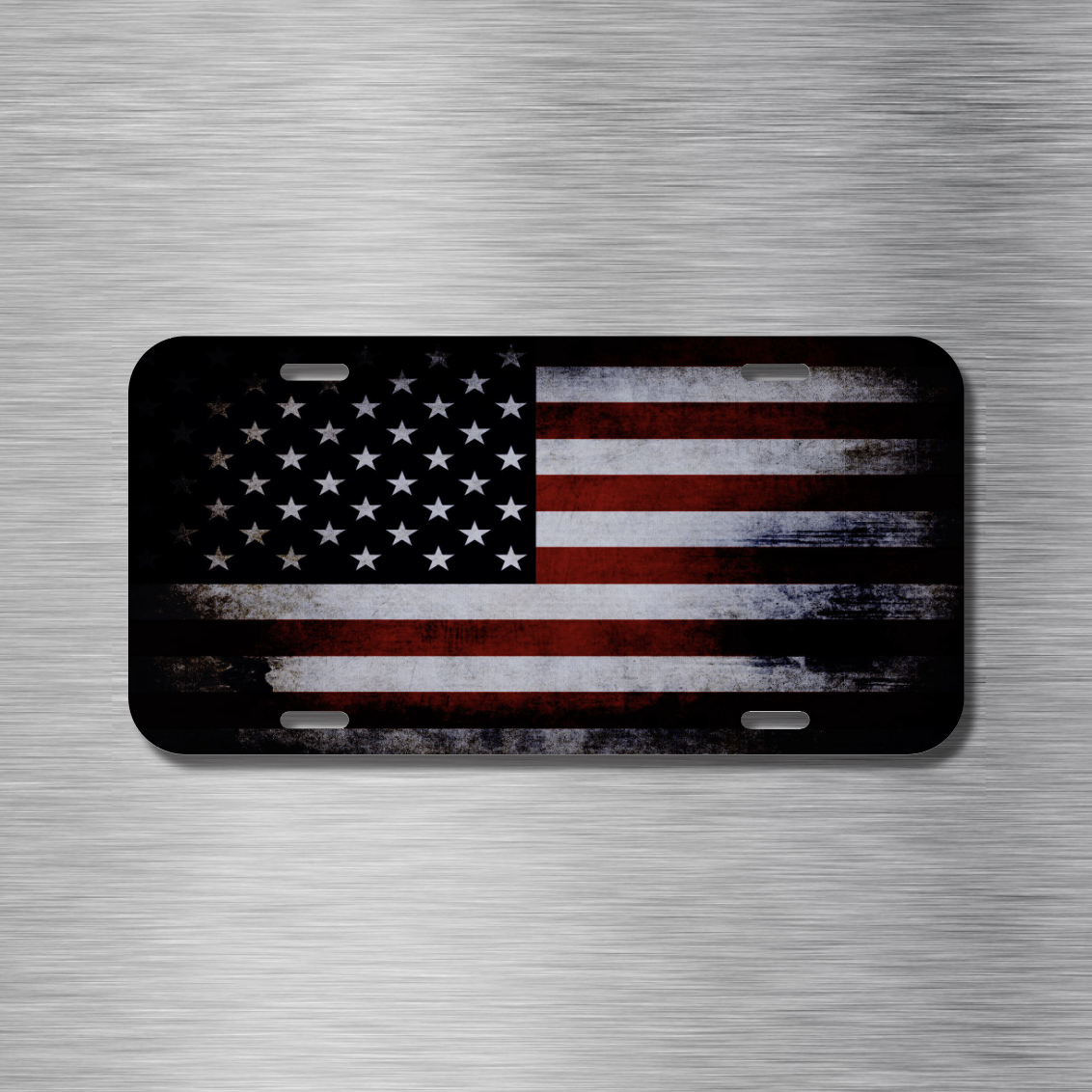 USA US American Flag Liberty Freedom Plate Front 1776 NRA Patriot