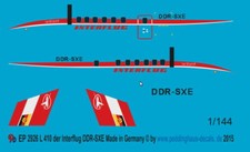 Peddinghaus Decals 1/144 2926 L-410 Interflug