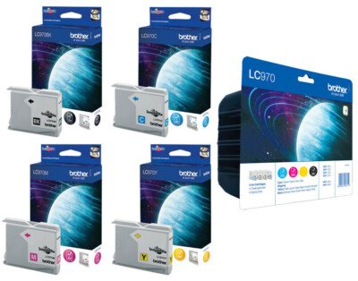 original Brother LC-970 Multipack 4-farbig LC970VALBPDR neu D