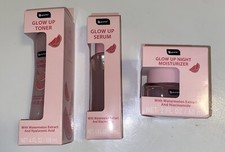 Set Of 3 B PURE Glow Up Watermelon Cream/Toner/Serum Skincare Glow Recipe Dupe