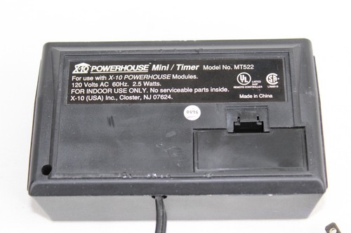 Powerhouse Mini Timer Alarm Clock X-10 Model MT522 ** Tested and Works - Picture 7 of 9