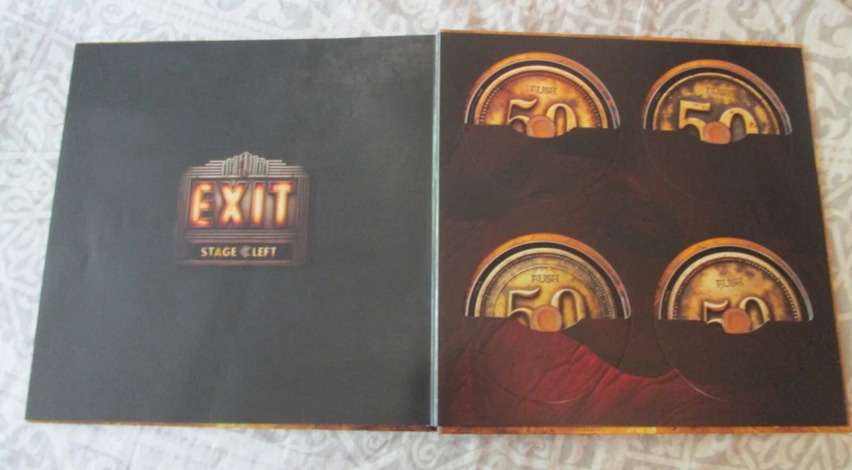 RUSH - Rush 50, 4-CD-Boxset mit Hardcoverbuch, Mercury 2025 - brandneu - Bild 2 von 4