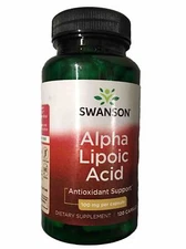 Swanson Alpha Lipoic Acid 100 mg 120 Capsules BB 11/26