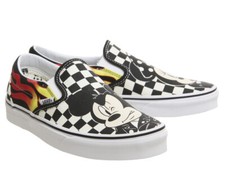 minnie mouse slip ons