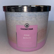Goose Creek Candle PINK BEACH 14.5 Oz Triple Wick Candle