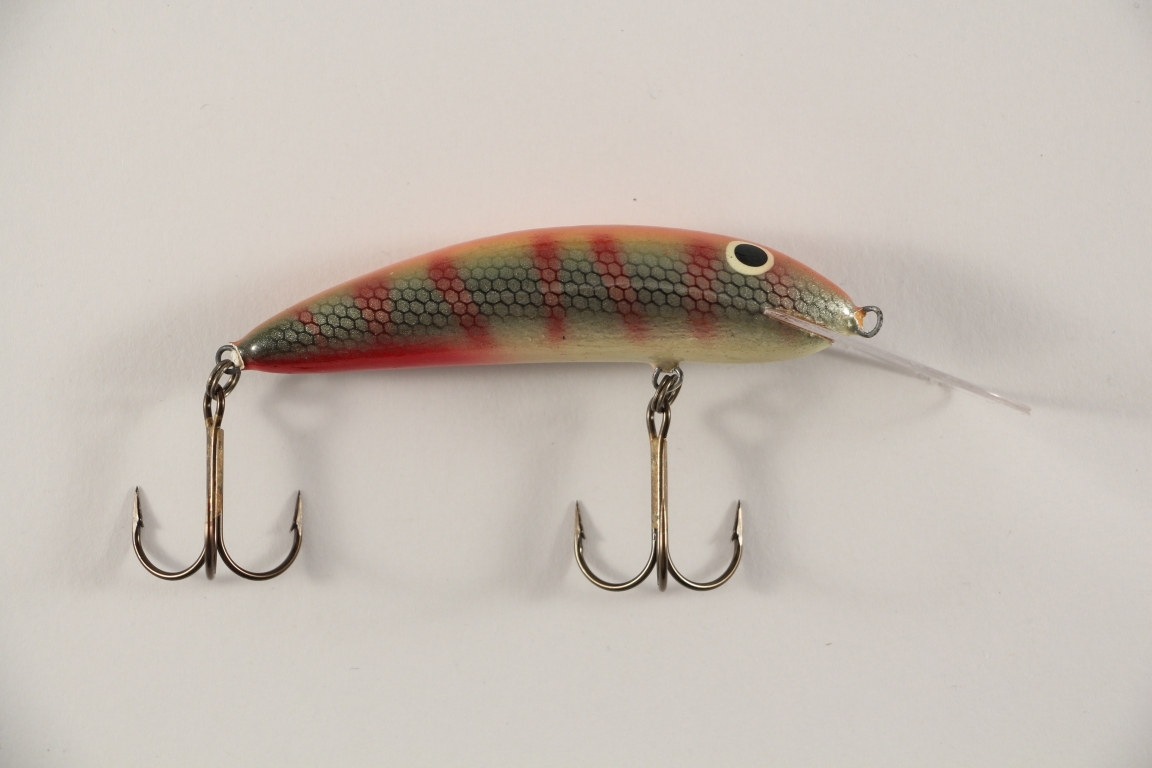 Wobbler Gold Assan Pike 8cm 9g – 100% Fatto A Mano In Polonia Per La Pesca Al Luccio E Bass