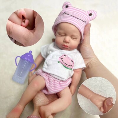 12in Platinum Silicone Reborn Baby Doll Loulou Realistic Newborn