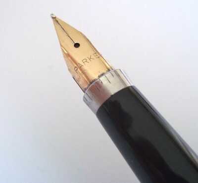 Magnificent And Rare Pen Fountain Pen PARKER 75 14 K G.F Made IN