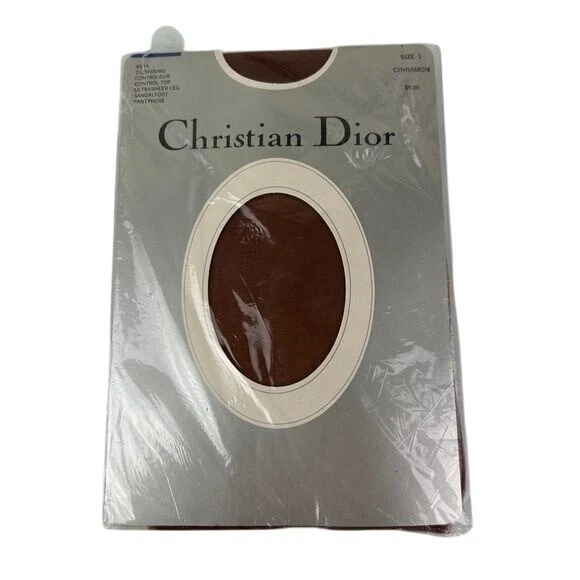Collant cannelle Christian Dior taille 1, neuf dans son emballage vintage