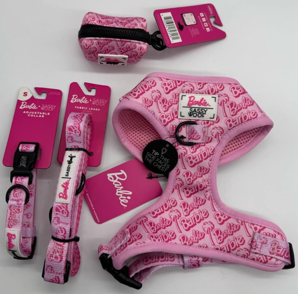 Set 4 Pezzi Barbie Sassy Woof per Cani