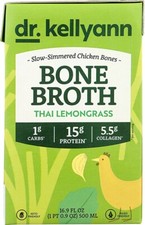 Dr. Kellyann Thai Lemongrass Bone Broth - 15g protein - 16.9 oz