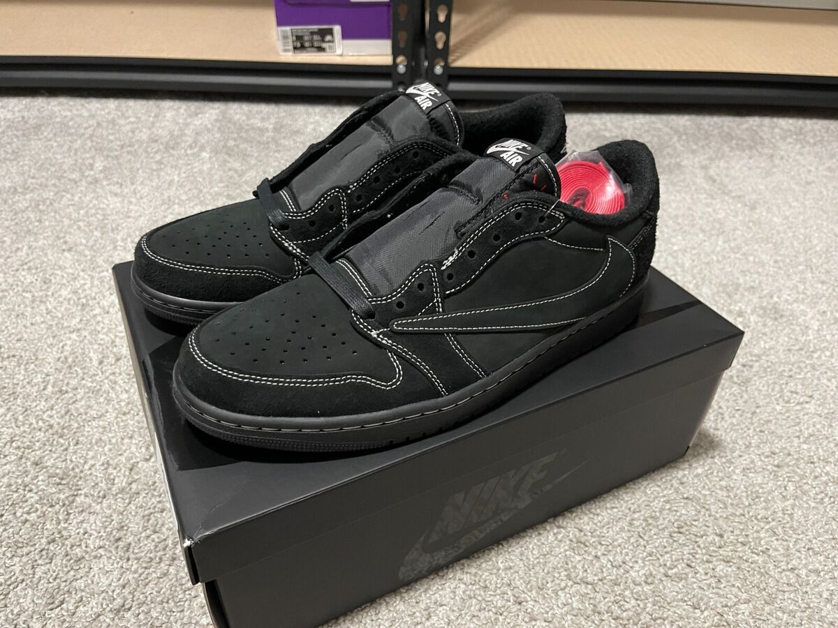 Nike AJ1 Low OG Travis Scott Black Phantom DM7866 001 sz Nike AJ1 Low OG Travis Scott Black Phantom DM7866 001 sz