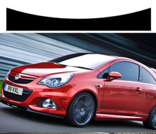 Pre cut sunstrip for Corsa E - no trimming - matte or gloss