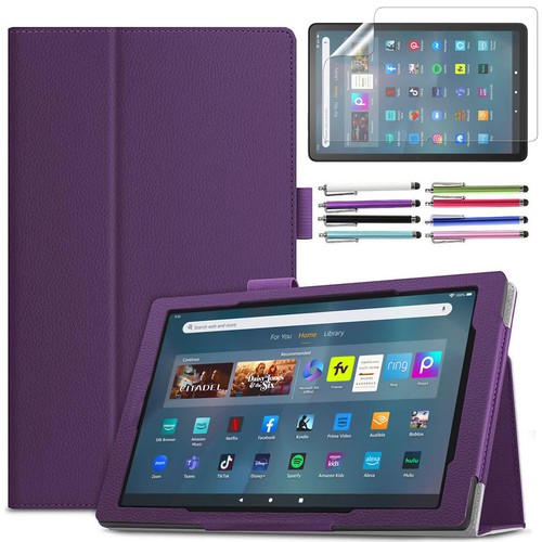 For Amazon Fire Max 11 13th Gen 2023 Case Protective Cover with Screen Protector - Picture 32 of 132