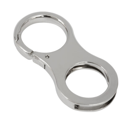 Münzklammer £1, Trolley Token Münzhalter Schlüsselring Qualität Metall Schlüsselanhänger