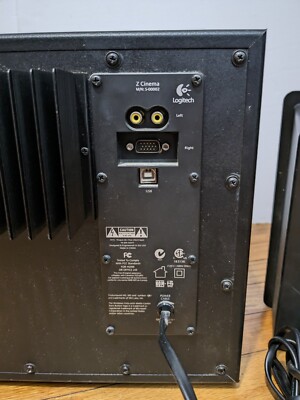 Logitech Z Cinema Advanced Surround Sound System Computer