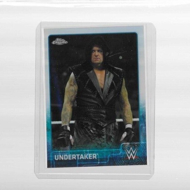 The Undertaker - 2015 Topps Chrome WWE #74 Refractor CARD