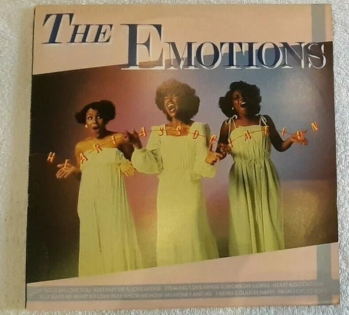 The Emotions LP "Heart Association" RARE Original 1979 UK 1st Press In VGC