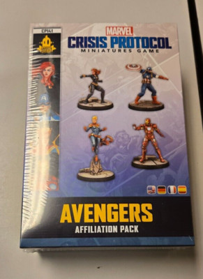 Avengers Affiliation Pack Marvel Crisis Protocol NIB