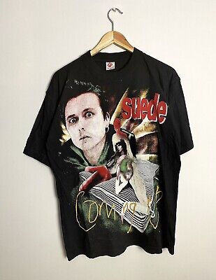 RARE Vintage 90s Suede Coming Up Pop Tour Band UK XL Tees RARE Vintage 90s Suede Coming Up Pop Tour Band UK XL Tees
