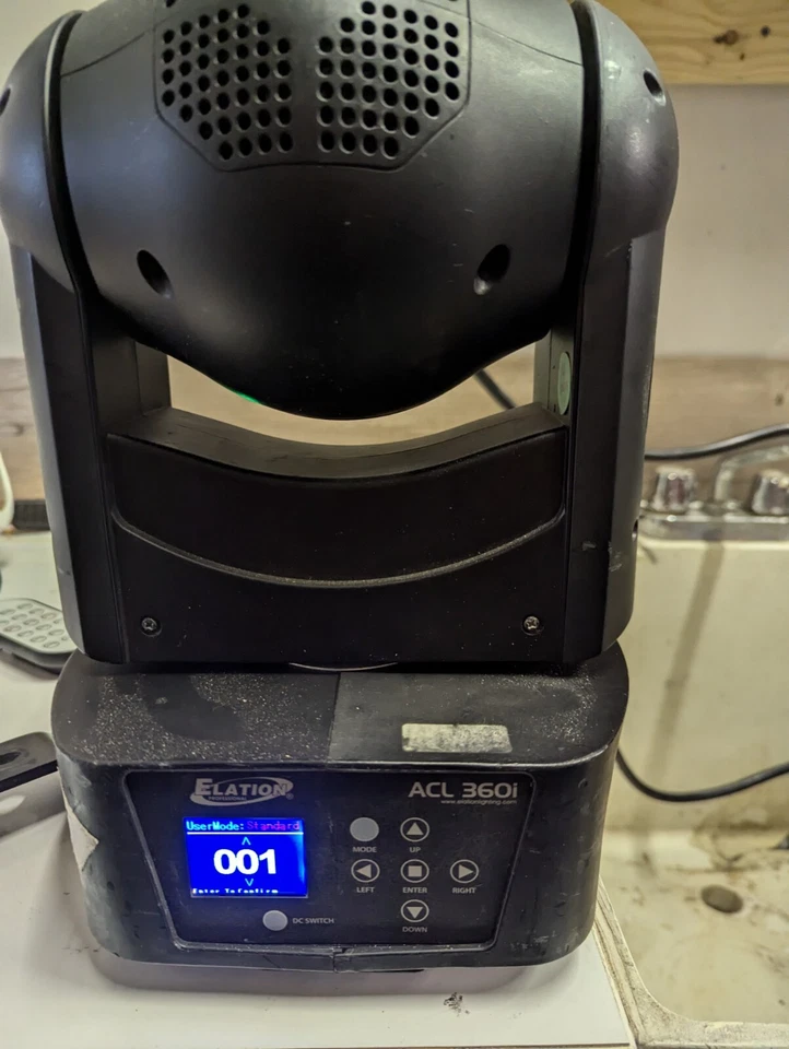 Elation ACL 360i 60W 4-in-1 RGBW LED Spot Single Beam Moving Effect Light - Used - Image 2 of 4