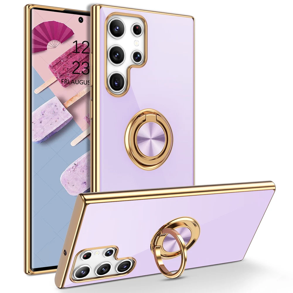 Phone Case For Samsung Galaxy S21 S22 S23 Ultra Plus Shockproof Heavy Duty Cover