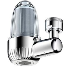 Plastic Water Filter Aerator for Kitchen and Bathroom Faucets 2 Spray Modes