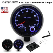12V 3.75 Universal Car Tachometer Gauge Meter...