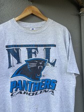 Remake 1993 Carolina Panthers NFL Shirt Retro style Logo Ash T shirt HN4548