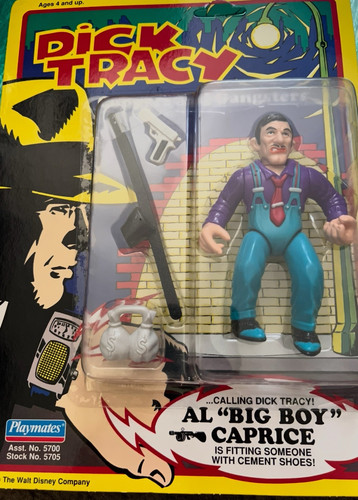 Dick Tracy Coppers and Gangsters AL Big Boy CAPRICE (Playmates, 1990) NMOC
