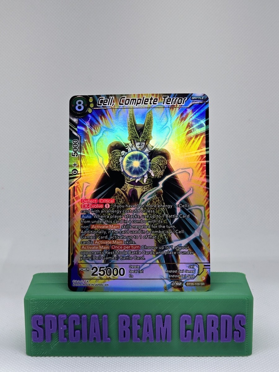 Cell Complete Terror BT26-109 SR Foil | eBay