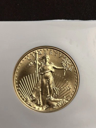U.S. Mint American Eagle 2007 Gold Coin 1/2 oz $25 Business Strike