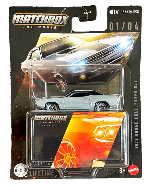 Matchbox 1971 Dodge Challenger RT 1/4 Collectors Movie 2026 1:64 Modellauto USA-image