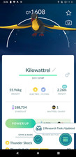 Pokémon Go - Non Shiny Kilowattrel Xxl Size ...