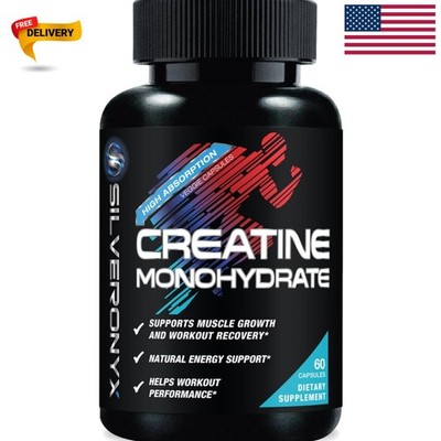 3000mg Micronized Creatine Capsules - Supports Strength, Endurance, and Recovery