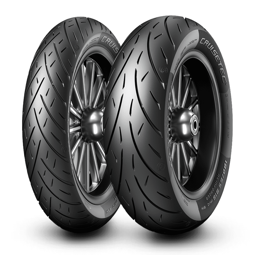 Cruiser Motorcycle Tyre METZELER Cruisetec MT90 B16 74H TL Rear BMW - Image 2