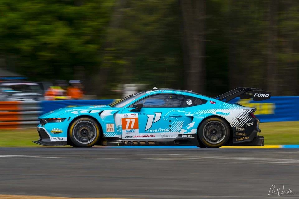 Ford Mustang GT3 Proton 2024 Le Mans 24 Horas Azul 1:18 SPARK 1/18 NUEVO Foto 3 de 4