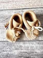 Minnetonka Moccasins for Baby Sz 3/6 months