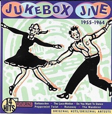 VARIOUS : JUKEBOX JIVE (CD) DISC + FRONT & BACK CVR ART - NO CASE - VG
