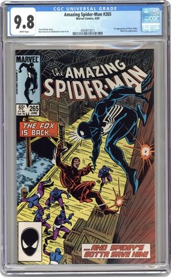 Amazing Spider-Man #265A 1st Printing CGC 9.8 1985 4304073011 1st Silver Sable