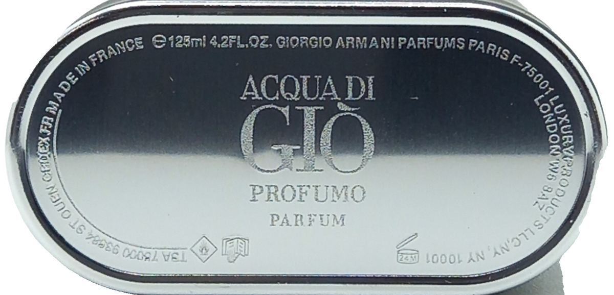 GIORGIO ARMANI ACQUA DI GIO PROFUMO PARFUM SPRAY MEN 4.2 Oz